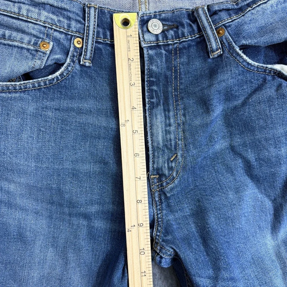 Levi's 541 Jeans Men's 34X30 Blue Athletic Tapered Faded Stretch Medium Wash